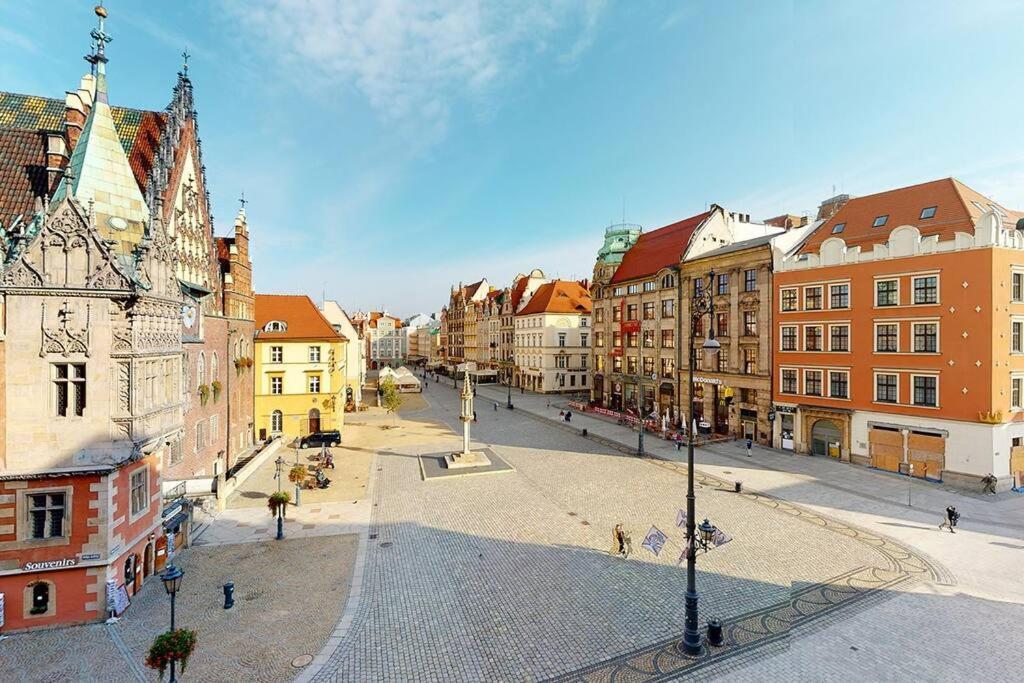 Big Modern Apart - Market Square - Nice View - Next To Town Hall Appartement Wrocław Buitenkant foto